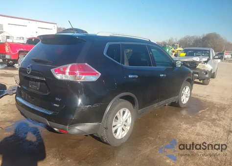 2014 Nissan Rogue Sv from USA, damaged, VIN 5N1AT2MT8EC776972